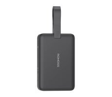 Romoss WMS10 10000mAh schwarz / Powerbank / 30W / USB-C + Lightning + Kabel
