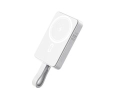 Romoss WMS10 10000mAh weiß / Powerbank / 30W / USB-C + Lightning + Kabel