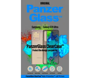 PanzerGlass ClearCase Schutzhülle für Samsung Galaxy S20 Ultra, transparent