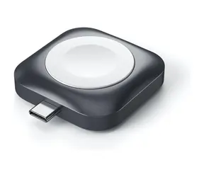 Satechi USB-C Magnet-Ladestation für Apple Watch Grau