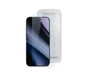 Epico Glass Protector DF Schutzglas für iPhone 15 Pro Max / stoß- und kratzfest