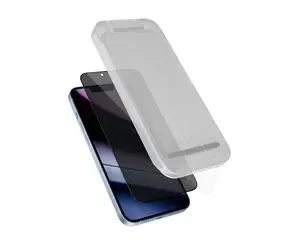 Epico Privacy Glass 3D DF Schutzglas für iPhone 13/13 Pro/14/16e / Ultraweite Abdeckung / mit Applikator