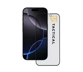 Tactical Sichtschutzglas Stealth 5D für Apple iPhone 16 Pro/17 Schwarz