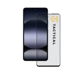 Tactical Sichtschutzglas (Stealth 5D-Glas) für XIAOMI Redmi Note 14 4G/5G/ POCO X7 Pro 5G, Schwarz