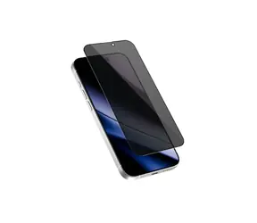 Epico Privacy Glass 3D DF Schutzglas für iPhone 16 Pro Max / stoßfest / mit Ein-Schritt-Applikator