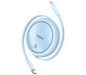Baseus P10364501311-00 Free2Pull 1 m blau / USB-C (M) - Lightning (M) / 20 W