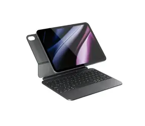 Epico UltraBoard schlanke Aluminium-Tastatur mit Hülle EK40 für Apple iPad 10,9" (2022)/11" (A16) Space Schwarz / US 