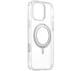 Baseus SkyRing 360° Magnethülle mit Ständer für Apple iPhone 16 Pro, transparent