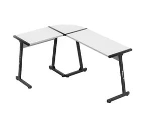 Huzaro Hero 6.0 weiß / Eck-Spieltisch / 112 x 147 cm / Montage rechts und links