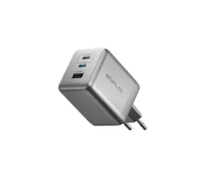 EcoFLow Rapid Pro Ladegerät silber / 2x USB-C + 1x USB-A / 100W / GaN