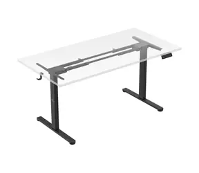 Mark Adler Leader Xeno 4.5 schwarz / Tischgestell mit elektrischer Höhenverstellung / Höhe 73-119 cm