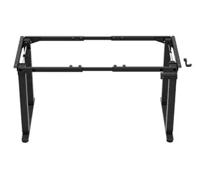 Mark Adler Xeno 5.0 schwarz / Tischgestell mit elektrischer Höhenverstellung / Höhe 71-117 cm