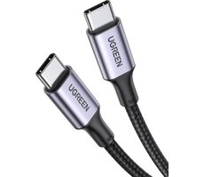 Ugreen US316 70427B USB-C - USB-C-Kabel 1 m schwarz / 100 W 