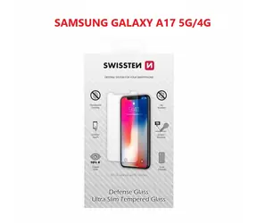 Swissten Schutzglas 2,5D für Samsung Galaxy A17 5G/4G