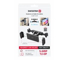 Swissten S-GRIP T2-OP Tablet-Halterung (12-25,5 cm) für Auto, schwarz