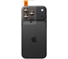 Spigen tR EZ Fit Optik Pro Panzerglas für Apple iPhone 17, 16, 15, 14 Pro und 17, 16, 15, 14 Pro Max, orange