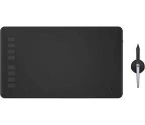 Huion H950P schwarz / Grafiktablett / 221 x 138 mm / 5080 LPI / 8192 Druckstufen / microUSB