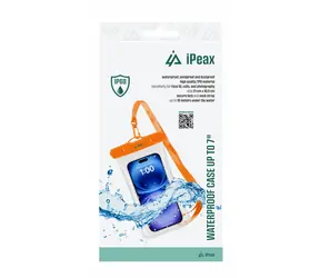 iPEAX Wasserdichte Handyhülle 7" Orange