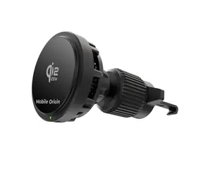Mobile Origin CA24 Qi2 schwarz / Kabelloses Autoladegerät / 25 W