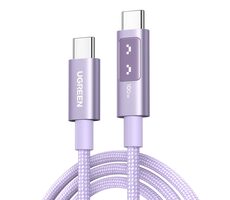 Ugreen 65092 Uno USB-C/USB-C PD Cable 1 m lila / 100 W
