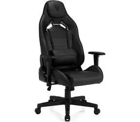 SENSE7 Vanguard Gaming-Stuhl schwarz / Kunstleder / verstellbar / Rollen / Belastbarkeit 150 kg