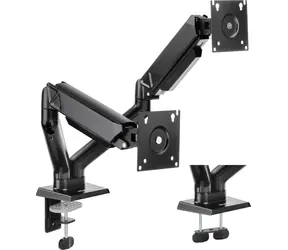 SENSE7 HANG DOUBLE Tischhalterung für 2 Monitore (17-32 Zoll) / Tragkraft: 2 x 9 kg / VESA