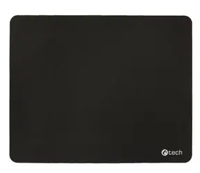 C-tech MP-03BK Mauspad schwarz / Textil / 220x180mm 