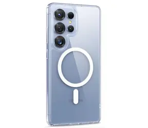 Swissten Clear Jelly MagStick Metallic Hülle für Samsung Galaxy S26 ULTRA 5G transparent