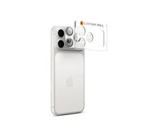Spigen Glass tR EZ Fit Optik Pro XL Kameraglas für Apple iPhone 17 Pro silber
