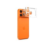 Spigen Glass tR EZ Fit Optik Pro XL Kameraglas für Apple iPhone 17 Pro, orange
