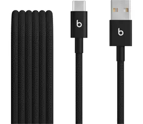 Beats Kabel USB-A (M) - USB-C (M) 1,5 m schwarz / 2 Stück / geflochten
