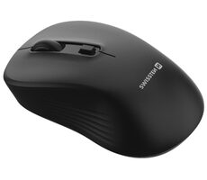 Swissten ERGO1 kabellose Büromaus, schwarz / optisch / 1600 dpi / 2,4 GHz / USB