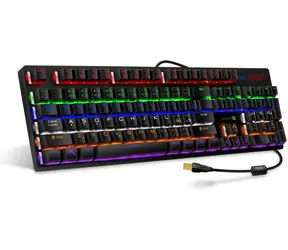 Ausgepackt - Connect IT NEO+ (CKB-3591-CS) schwarze mechanische Gaming-Tastatur mit Hintergrundbeleuchtung, CZ + SK-Layout, USB, 1,8 m Länge
