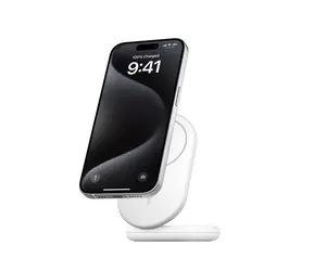 Belkin BOOST CHARGE Qi Magnetische Ladestation weiß / 15 W / faltbar