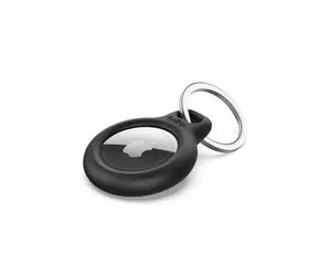 Belkin AirTag-Sicherheitshalter mit Schlüsselring, schwarz / 4 Stück