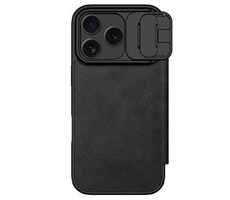 Nillkin Qin Book PRO Hülle für Apple iPhone 17 Pro Schwarz