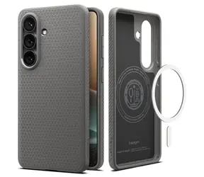 Spigen Liquid Air MagSafe Schutzhülle für Samsung Galaxy S26 PLUS, Marmorgrau