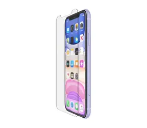 Belkin SCREENFORCE InvisiGlass Ultra Anti-Mikrobielles Schutzglas für Apple iPhone 11/Xr