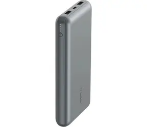 Belkin BOOST CHARGE Powerbank 20000mAh grau / 15W / USB-C / 2x USB-A