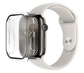 Belkin ScreenForce 2-in-1 Schutzhülle für Apple Watch Series 10 (46 mm) transparent