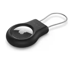 Belkin Schutzhülle für Apple AirTag mit Kabel, schwarz
