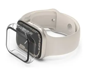 Belkin ScreenForce 2-in-1 Schutzhülle für Apple Watch Series 4/5/6/SE/7/8/9 (40/41 mm) Transparent