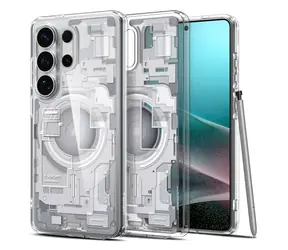 Spigen Ultra Hybrid MagSafe Schutzhülle für Samsung Galaxy S26 Ultra Zero One Weiß