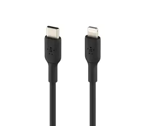 Belkin BOOST CHARGE Kabel USB-C auf Lightning schwarz / 2 m
