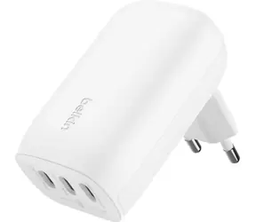 Belkin BOOST CHARGE Ladegerät weiß / Ladegerät / 3x USB-C / 67W / PD