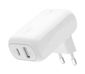 Belkin BOOST CHARGE Ladegerät weiß / Ladegerät / USB-C / USB-A / 42 W / PD