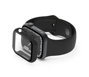 Belkin ScreenForce 2-in-1 Schutzhülle für Apple Watch Series 4/5/6/SE/7/8/9 (40/41 mm) Schwarz