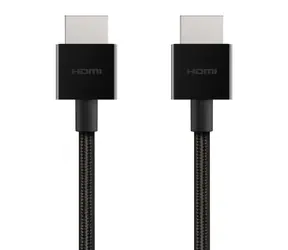 Belkin geflochtenes HDMI 2.1 Ultra HD HighSpeed-Kabel, schwarz / 2 m