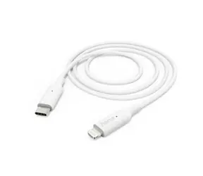 HAMA MFi USB-C Lightning-Kabel für Apple , weiß / 1 m