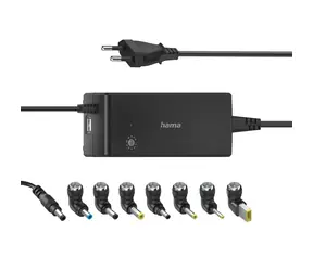HAMA Universal-Laptop-Netzteil / 12-22 V / 90 W